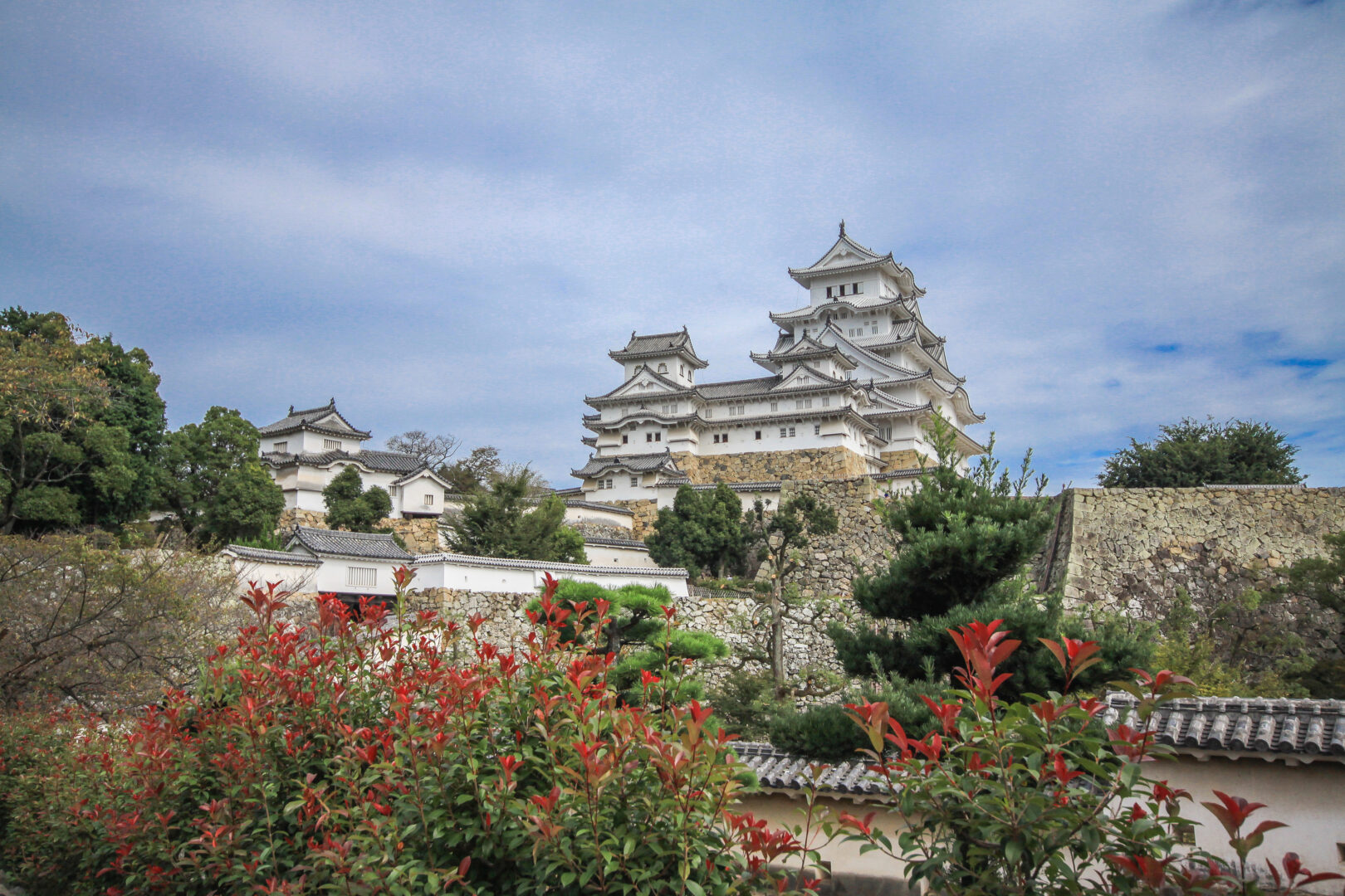 Japonia, zamek w Himeji